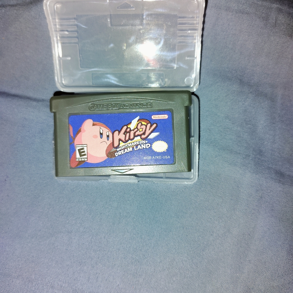 Nintendo Game Boy Advance Kirby: Nightmare in Dream Land GBA/NDS/3DS